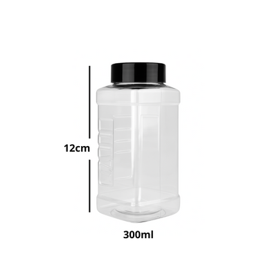 Strooibus Kunststof 800/300 ml met deksel