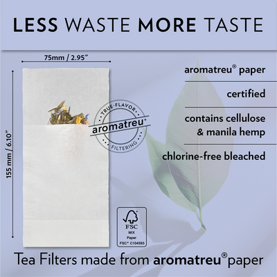 Theefilters Maat S – Verpakking van 100 Stuks