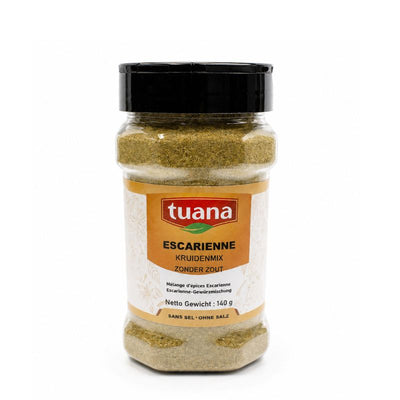 Tuana Escarienne Kruiden – aromatische kruidenmix met gember, tijm en kardemom voor vlees, vis en stoofgerechten