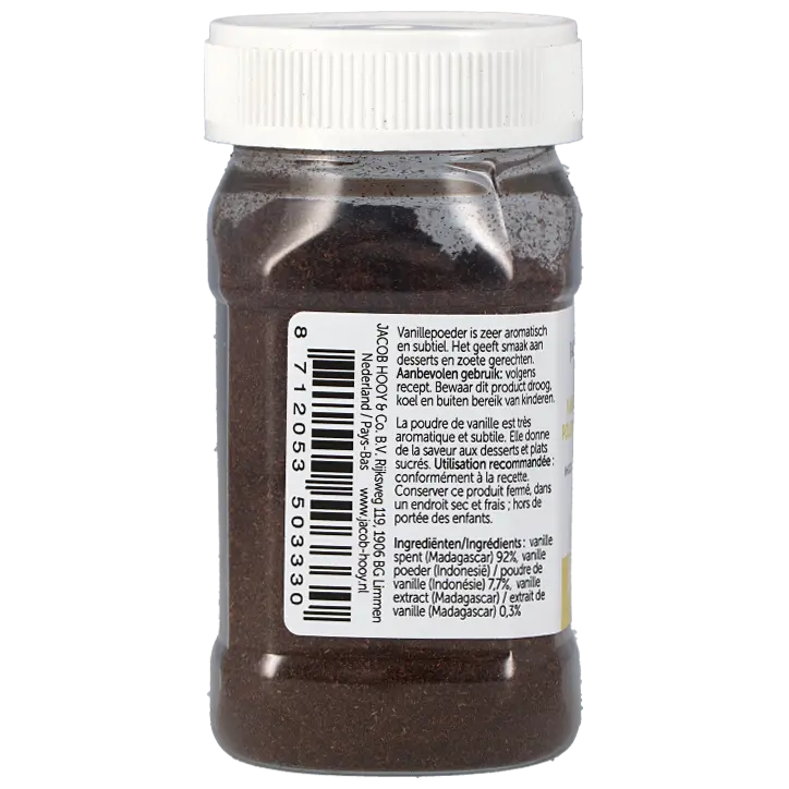 Jacob Hooy Bourbon Vanillepoeder - 30g