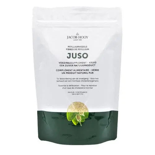 Jacob Hooy Juso Psyllium Hulpvezels 300g.