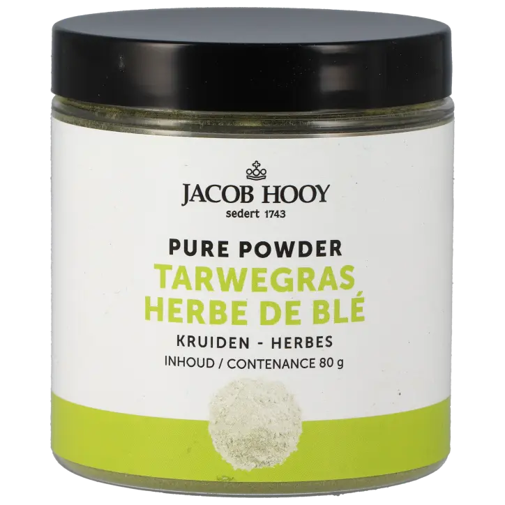 Jacob Hooy Tarwegras Poeder - 80gr