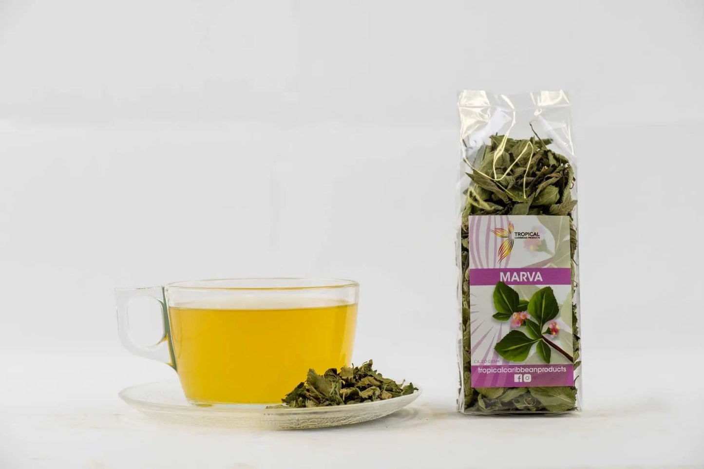 Marva Blad Thee - Tropical Caribbean Producs.