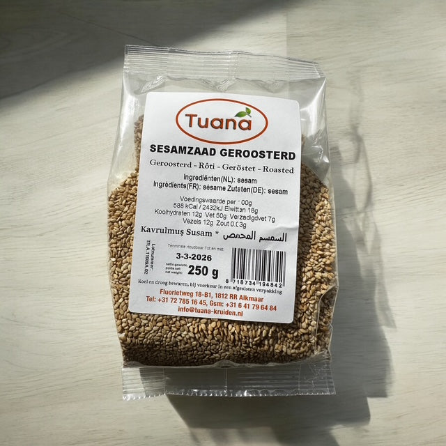 Sesamzaad geroosterd 250g