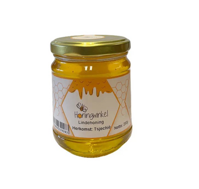 Lindehoning 250g Tsjechië Honingwinkel (vloeibaar)