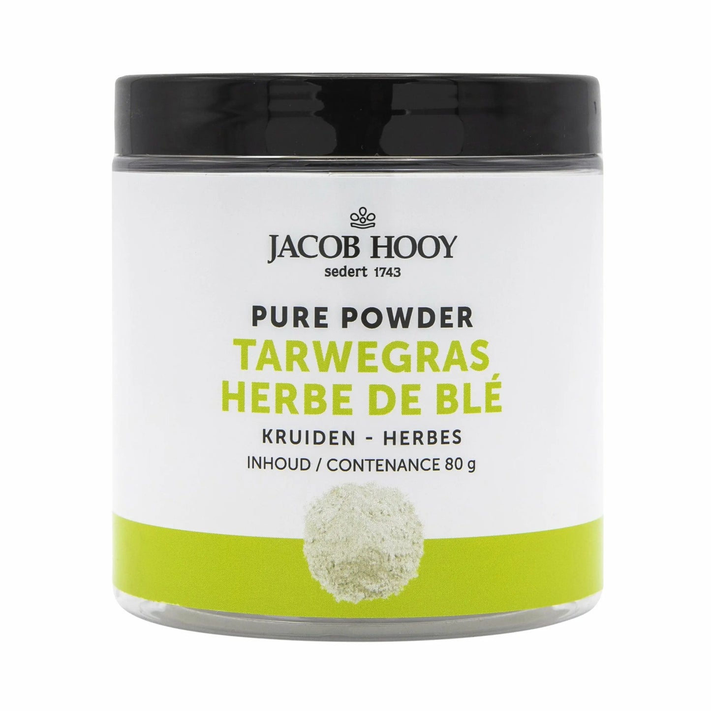 Tarwegras Poeder 80 Gr - Jacob Hooy.