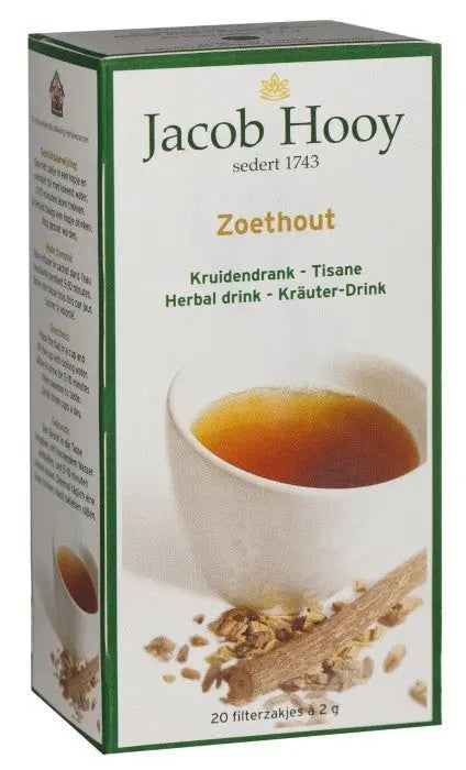 Theezakjes Zoethout - Jacob Hooy.