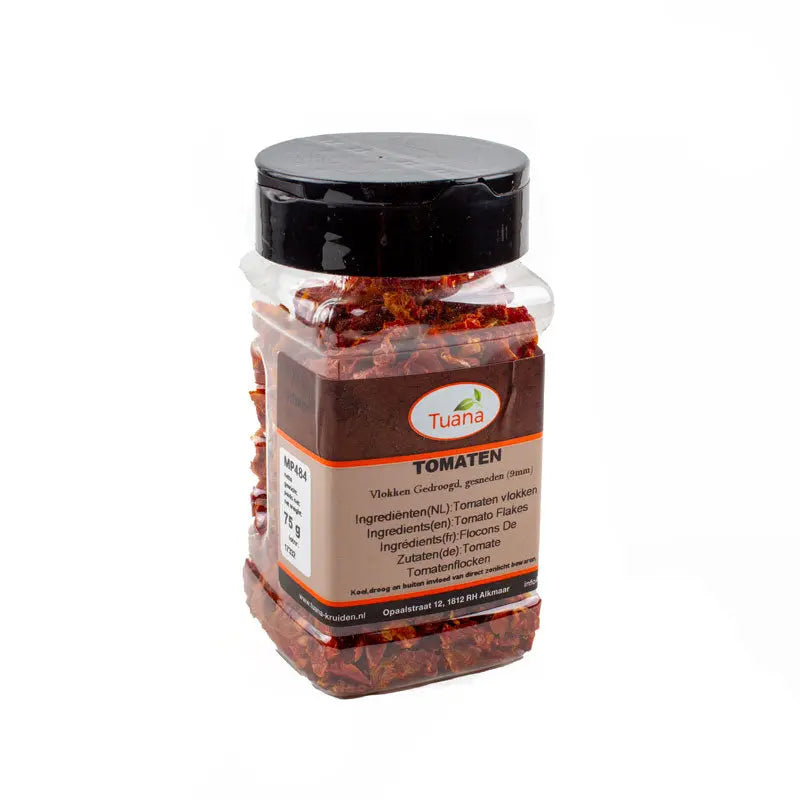 Tomaten Vlokken Zon Gedroogd Tuana Shop