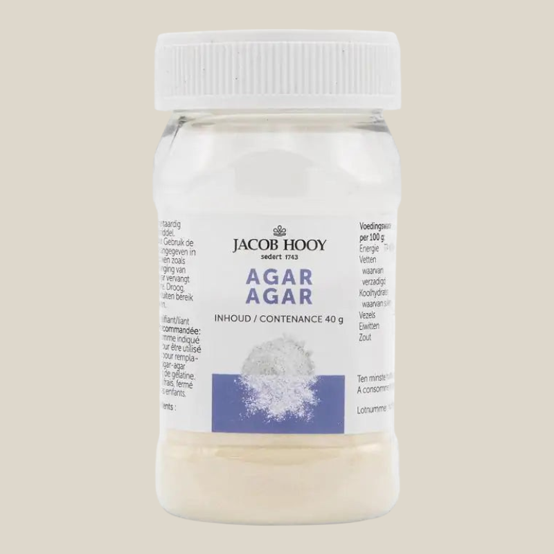 Tuana Agar Agar Poeder – plantaardig geleermiddel voor desserts, puddingen, taarten, jam en vegan recepten