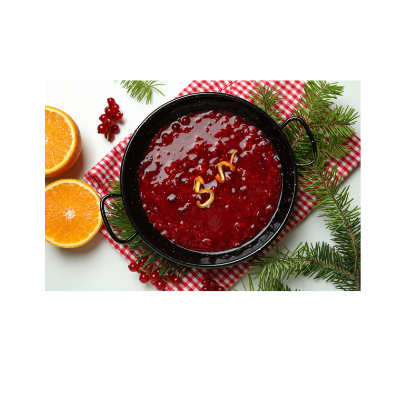 Koffie Gekruide Cranberrysaus