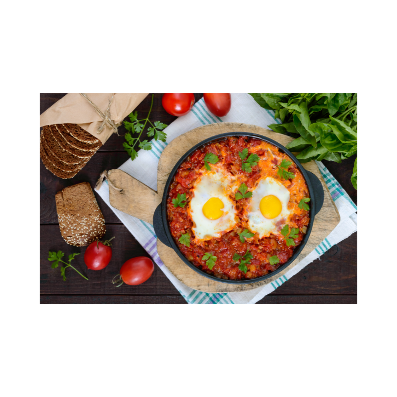 Zuidwestelijke Chorizo Shakshuka