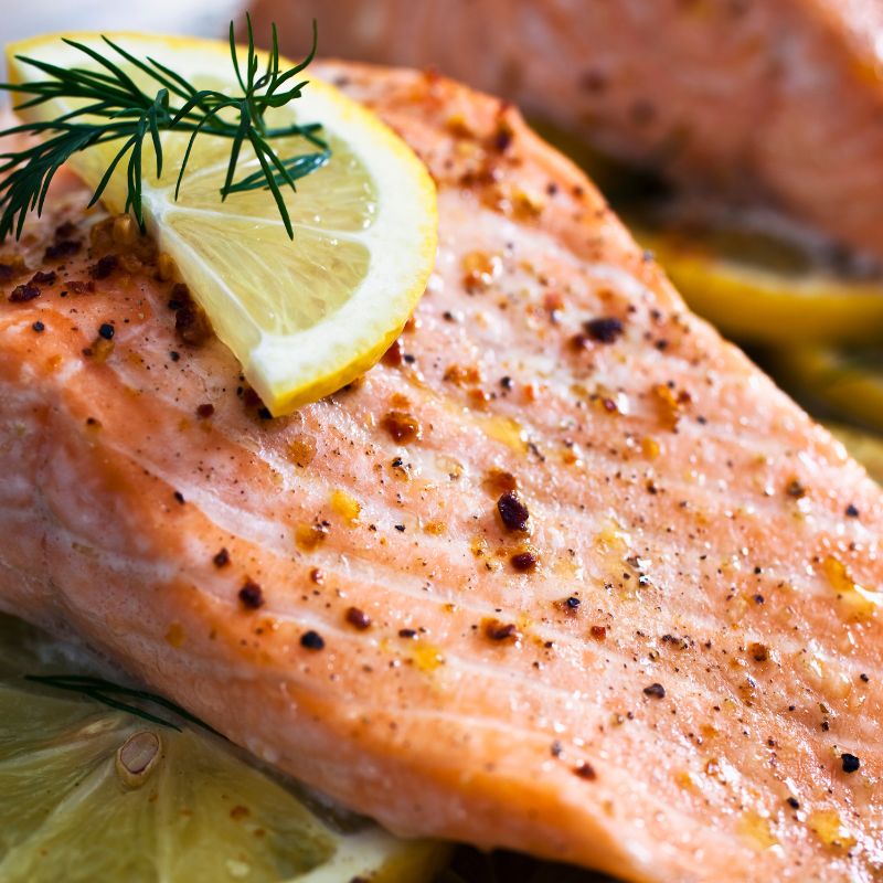 Zalm bakken