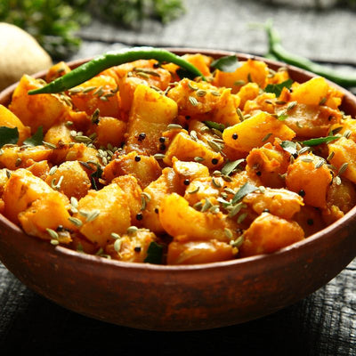 Curry Zoete Aardappelsoep