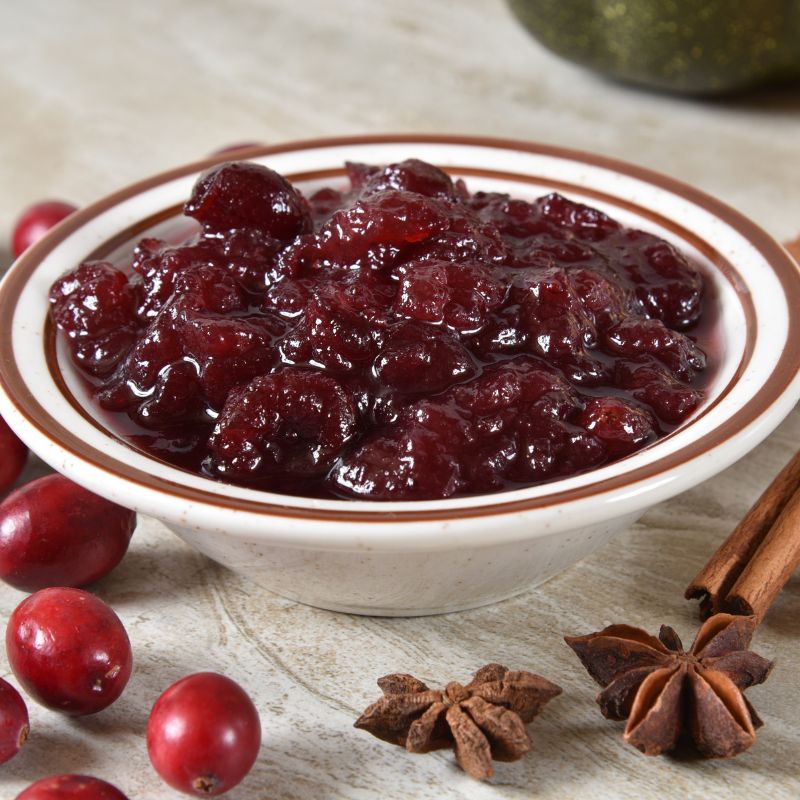 Koffie Gekruide Cranberrysaus