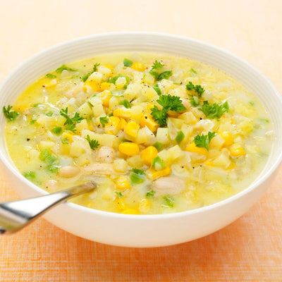 Maïs & Poblano Chowder