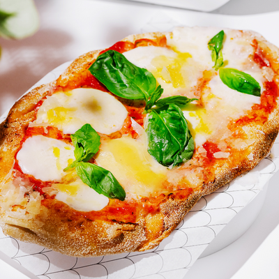 Pittige Margherita Flatbread