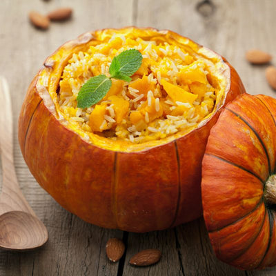 Salie & Geroosterde Pompoen Risotto