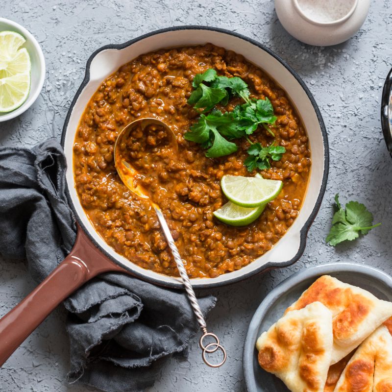 Baharat Linzen Stoofpot