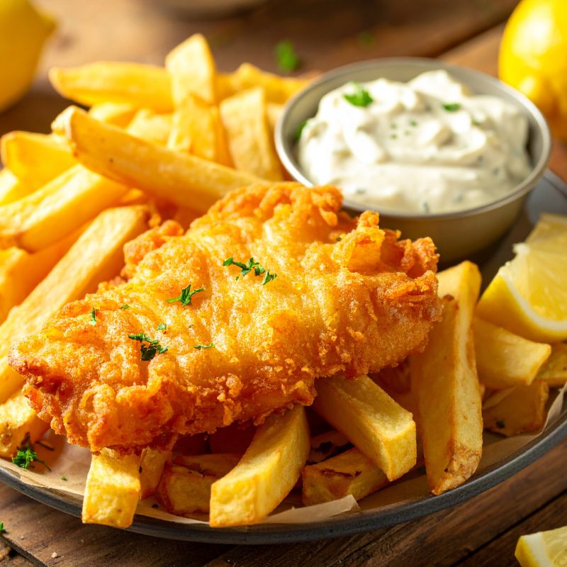 Fish and chips
