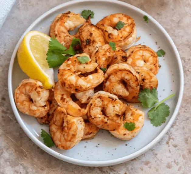 Gegrilde Cajun Garnalen
