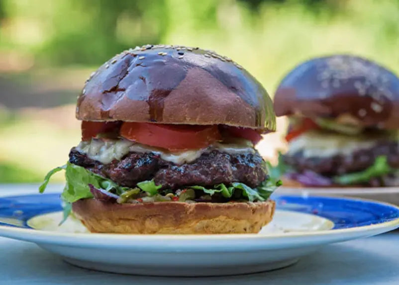 Jalapeño-Sjalot Burgers