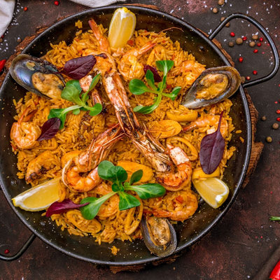 Paella recept