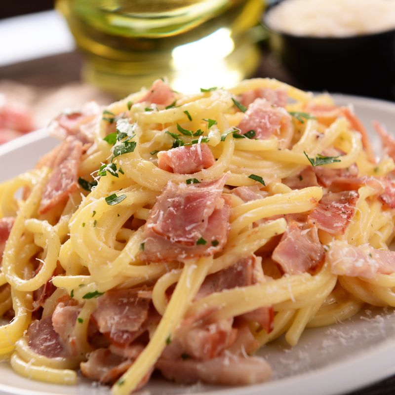 Pasta carbonara