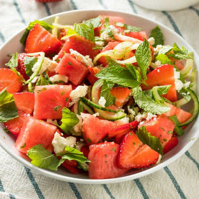 Watermeloen salade