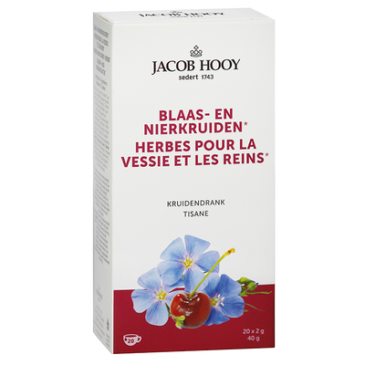 Jacob Hooy Blaas & Nierkruiden Thee - 20 Theezakjes