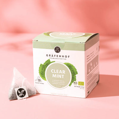 BIO Heldere Munt Thee, 15 piramidezakjes