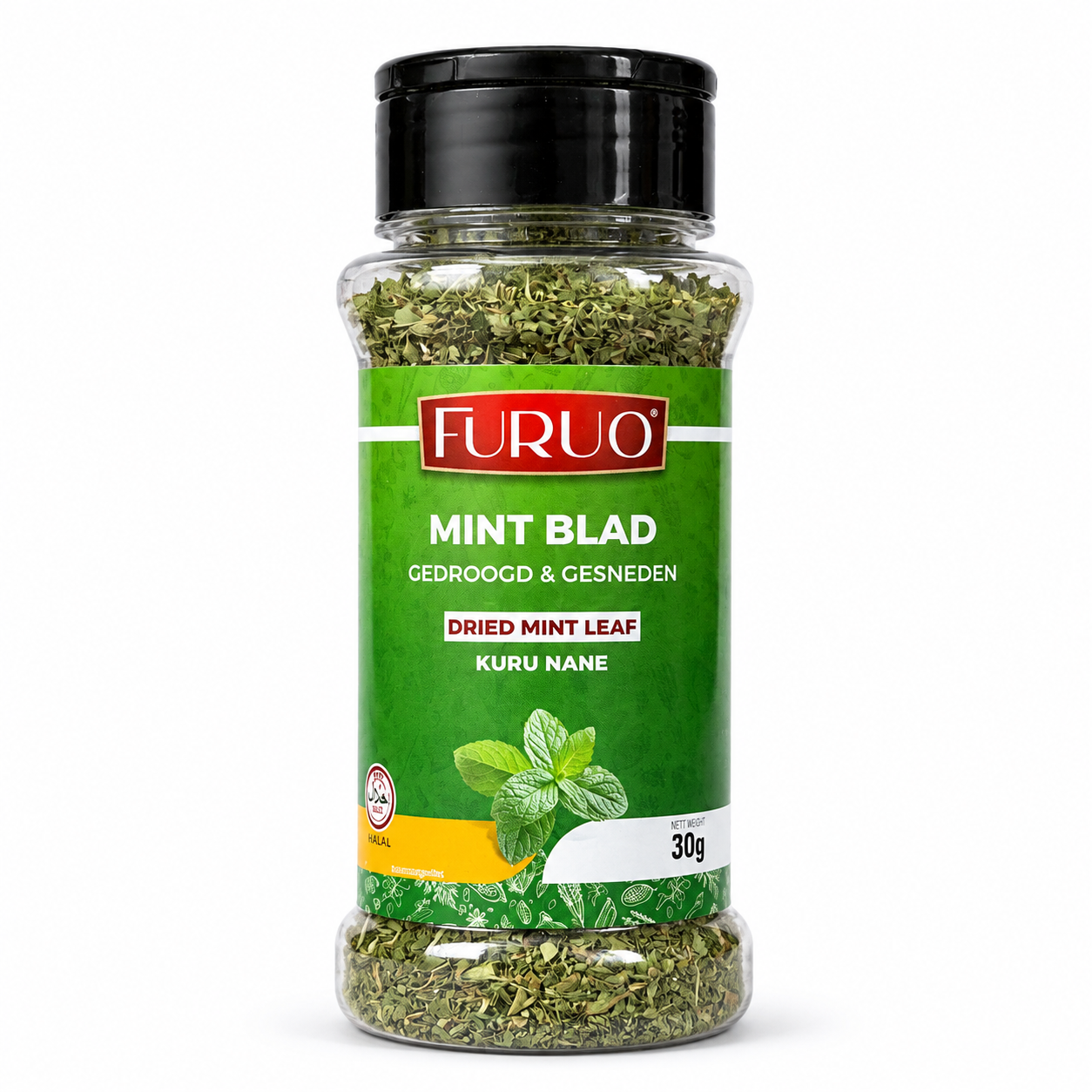 Mint Blad Gedroogd & Gesneden -Furuo
