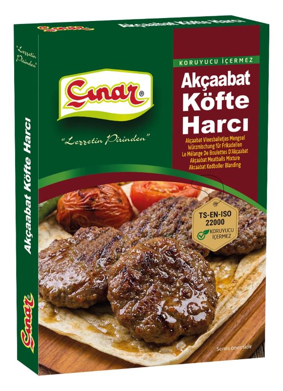 Çınar Akçaabat Köfte Harci 80g - Akcaabat Vleesballetjes Mengsel