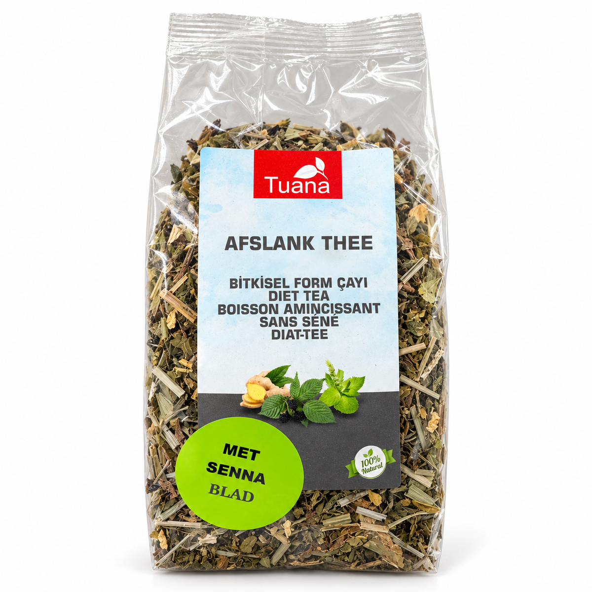 Afslank thee met senna blad