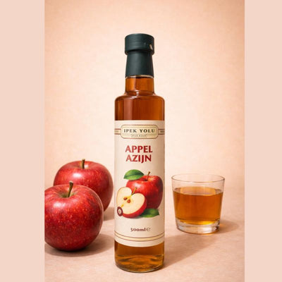 Appel Azijn - 500ml - 100% Natuurlijk - Zonder Toevoegingen - Elma Sirkesi