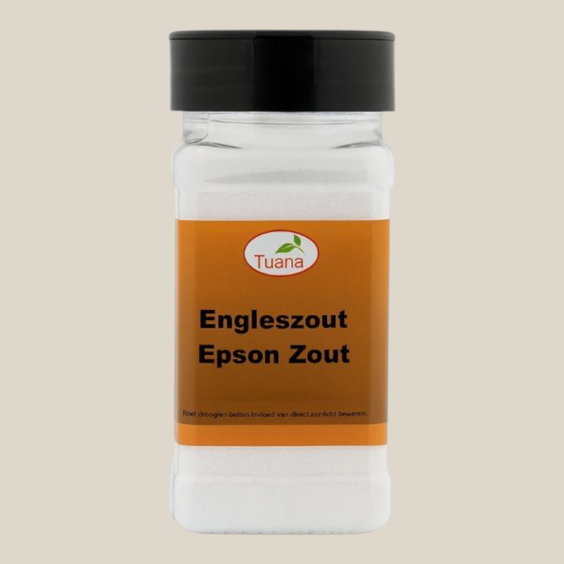 Tuana Epsom Zout (Engels Zout) – magnesiumsulfaat voor baden, voetbaden, lichaamsverzorging en traditionele toepassingen met Epsom zout