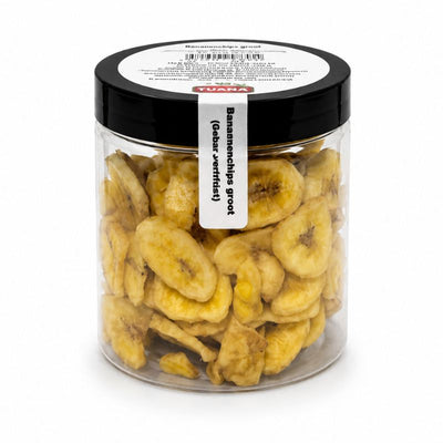 Bananenchips gezoet