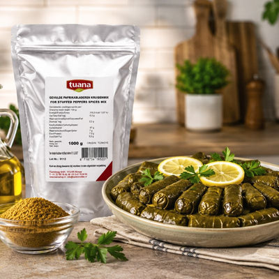 Gevulde wijn bladeren kruidenmix- Sarma Baharati