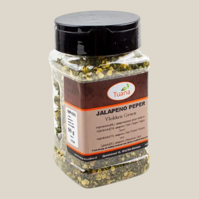 Jalapeno Vlokken Groen Tuana Shop