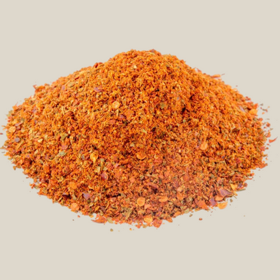 Tuana Knoflook Heet Mix – pittige kruidenmix met knoflook en chili voor vlees, kip, vis, groenten en wokgerechten