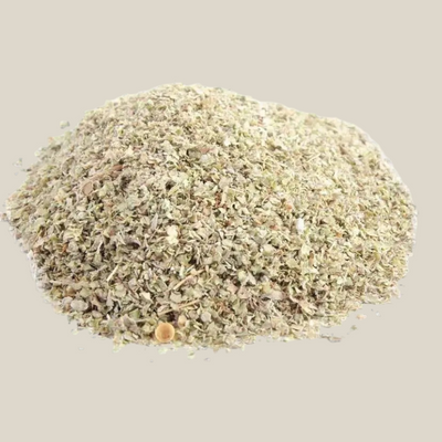 Tuana Majoraan Gesneden – gesneden majoraan met warme aromatische smaak voor soepen, sauzen, vleesgerechten, ovenschotels en mediterrane gerechten