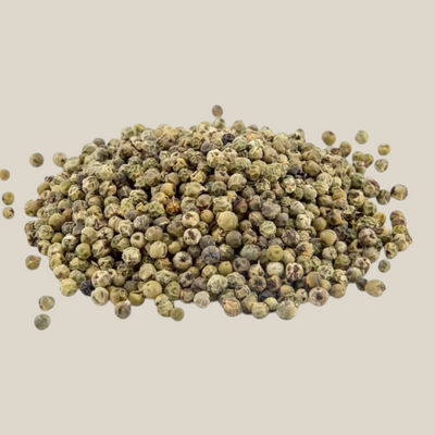 Tuana Peper Groen Heel – groene peperkorrels met frisse milde pittige smaak voor sauzen, marinades, vlees, vis en groentegerechten