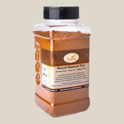 Tuana Ras el Hanout Kruiden Fijn – Marokkaanse kruidenmix met komijn, kaneel en kurkuma voor couscous, tajine en stoofgerechten
