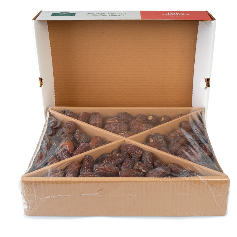 Medjool Super Jumbo 5 kg– Premium Dadels uit Egypte – 5 kg Voordeelverpakking