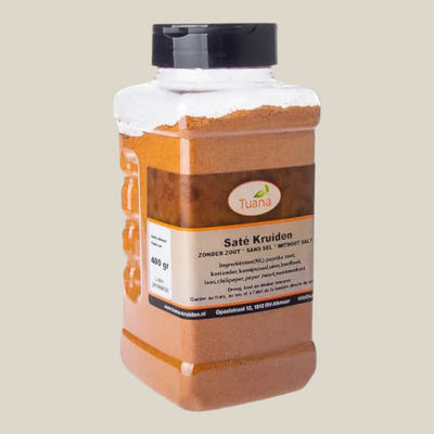 Tuana Saté Kruiden – aromatische kruidenmix voor saté, marinades, satésaus, vlees en grillgerechten met authentieke smaak