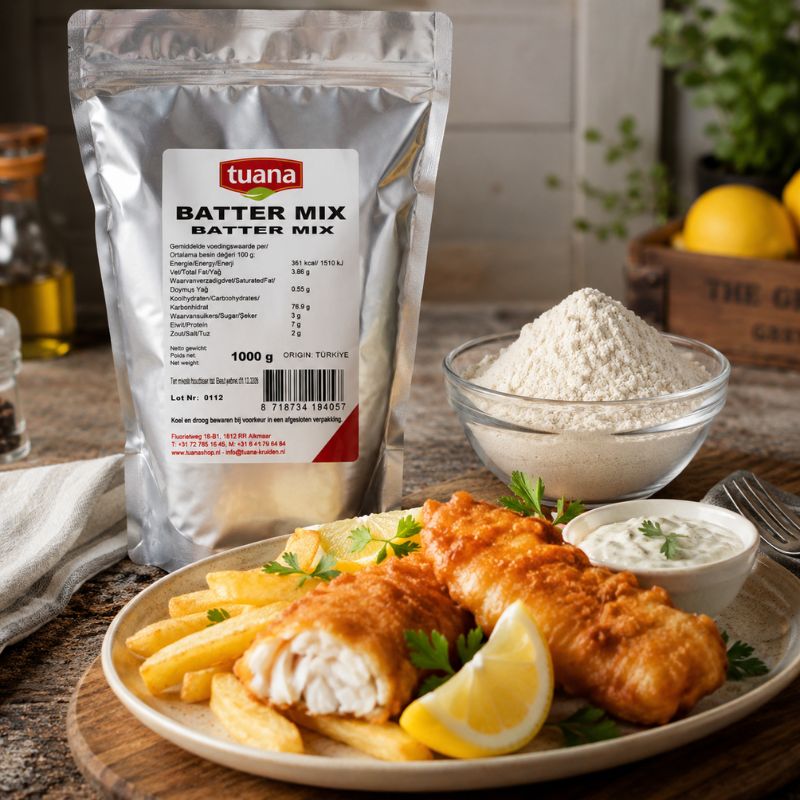 BATTER MIX - DOORHAAL EIWIT