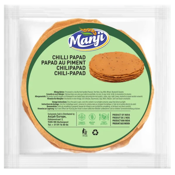 Manji Chili Papad