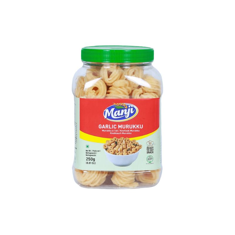 Manji Knoflook Murukku 250 gram