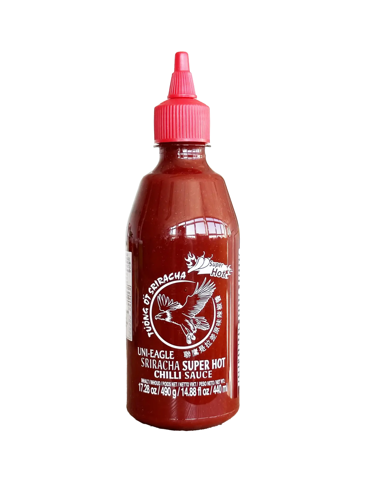 Uni Eagle Sriracha Sauce Super Hot, 440ml