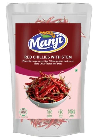 Manji Rode Chilipepers zonder steel