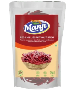 Manji rode pepers zonder steel
